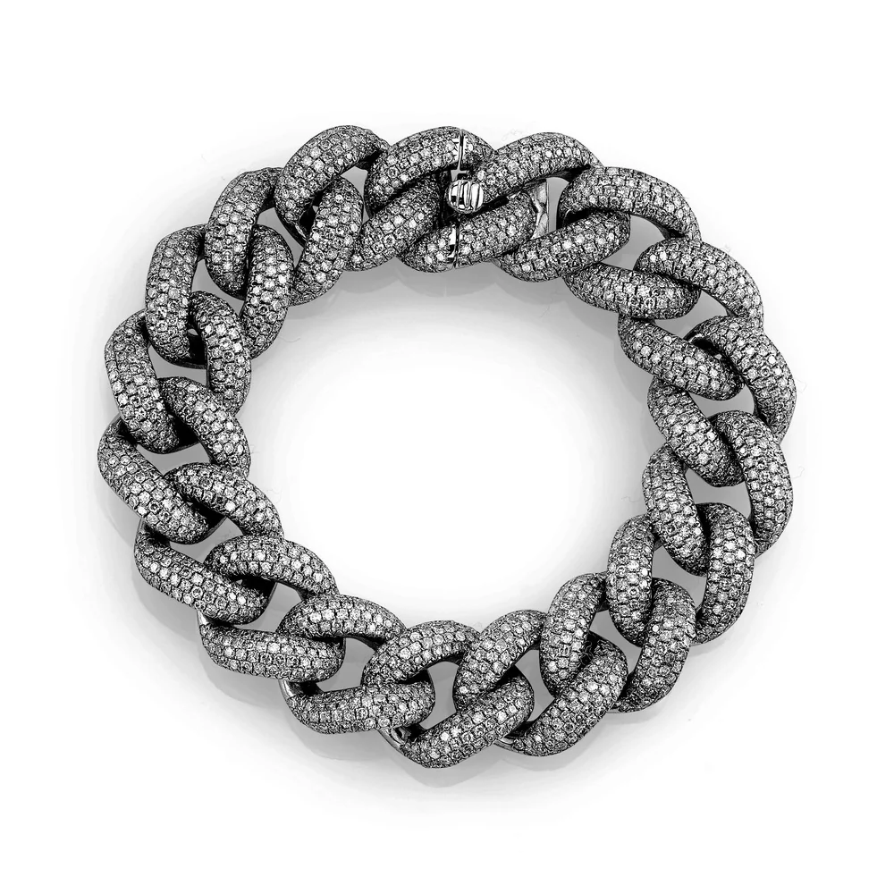 DIAMOND PAVE JUMBO LINK BRACELET - Image 5