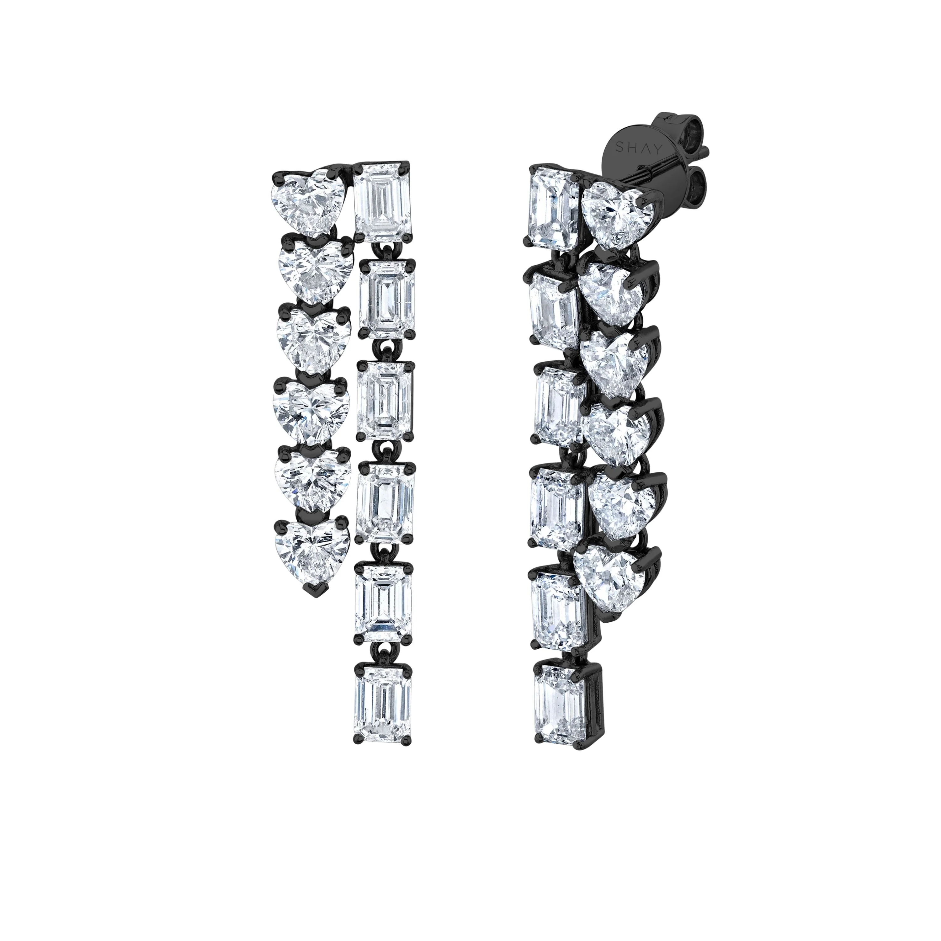 DIAMOND WATERFALL EARRINGS - Image 5
